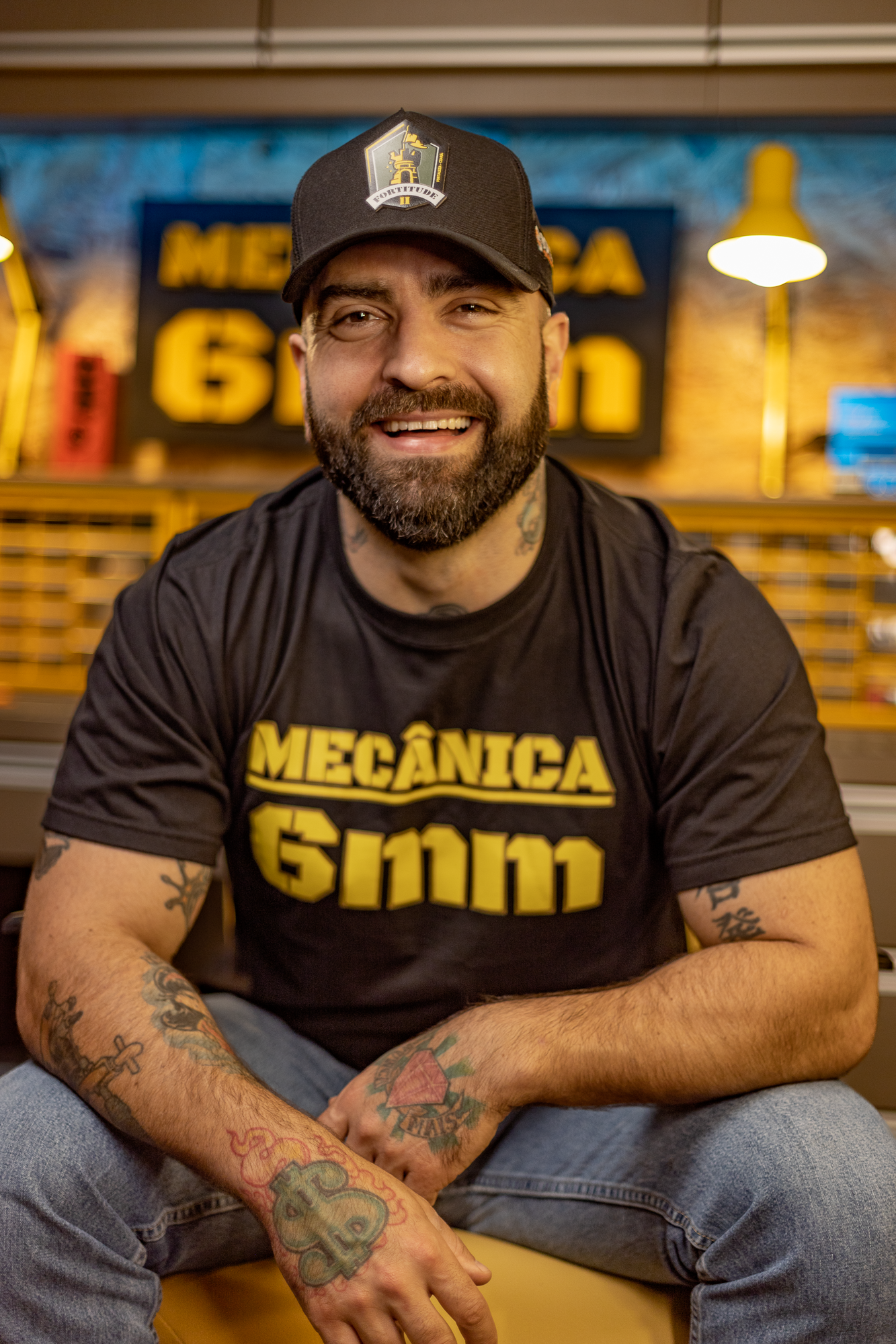Gustavo Bagé, da Mecânica 6mm